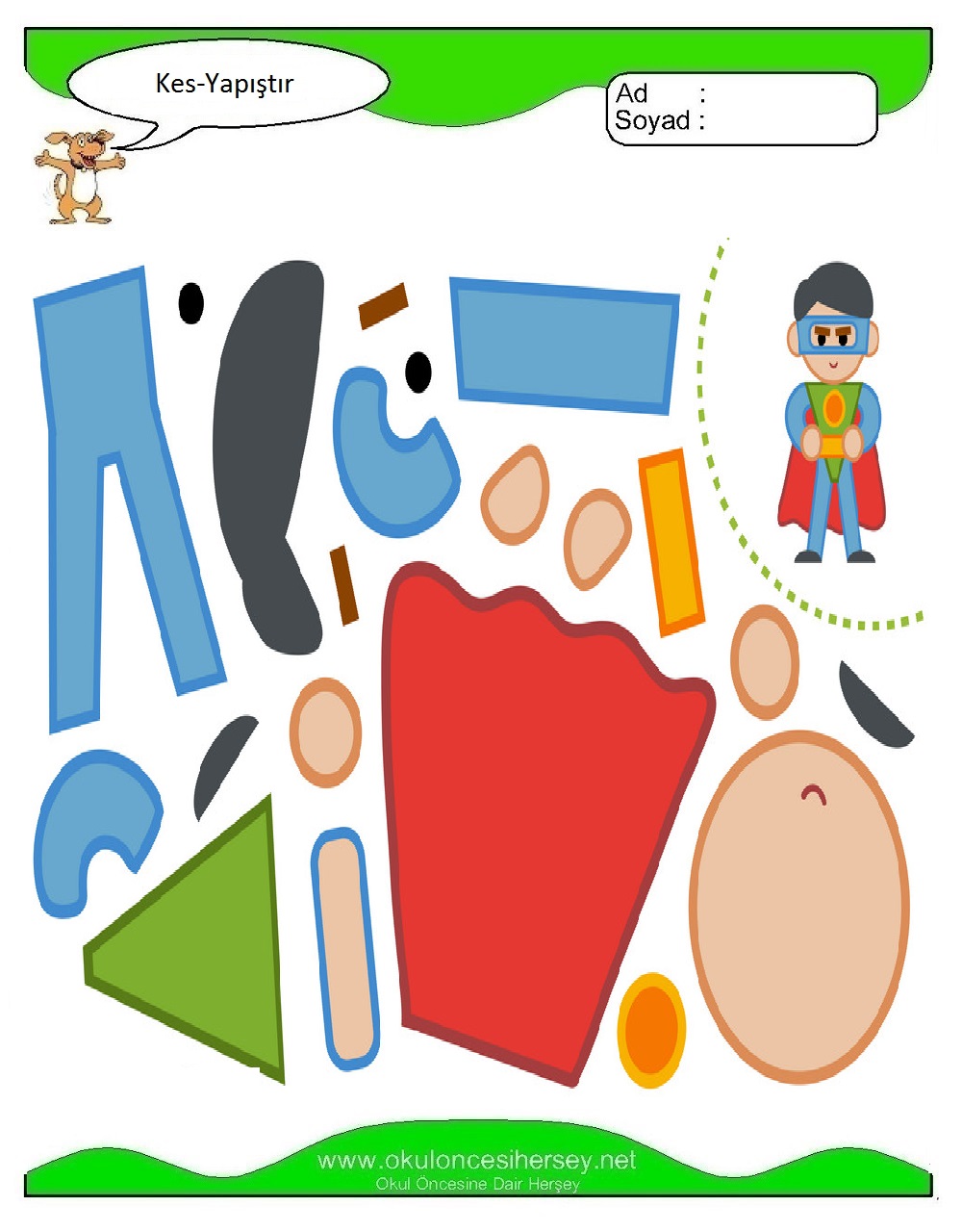 Kes Yapıştır Çalışmaları