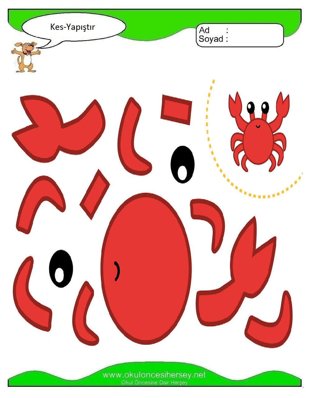 Kes Yapıştır Çalışmaları