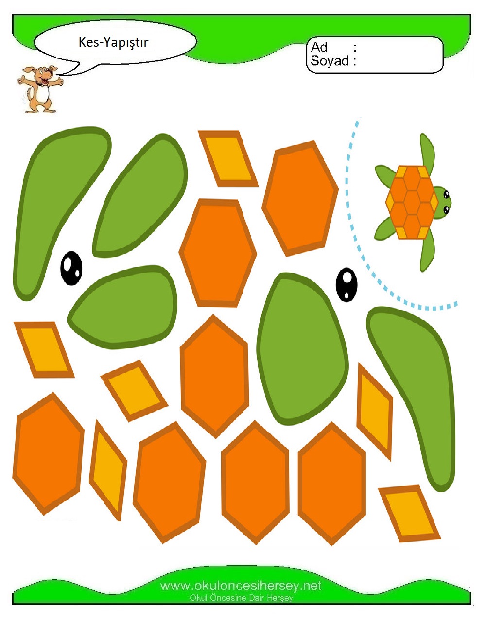 Kes Yapıştır Çalışmaları