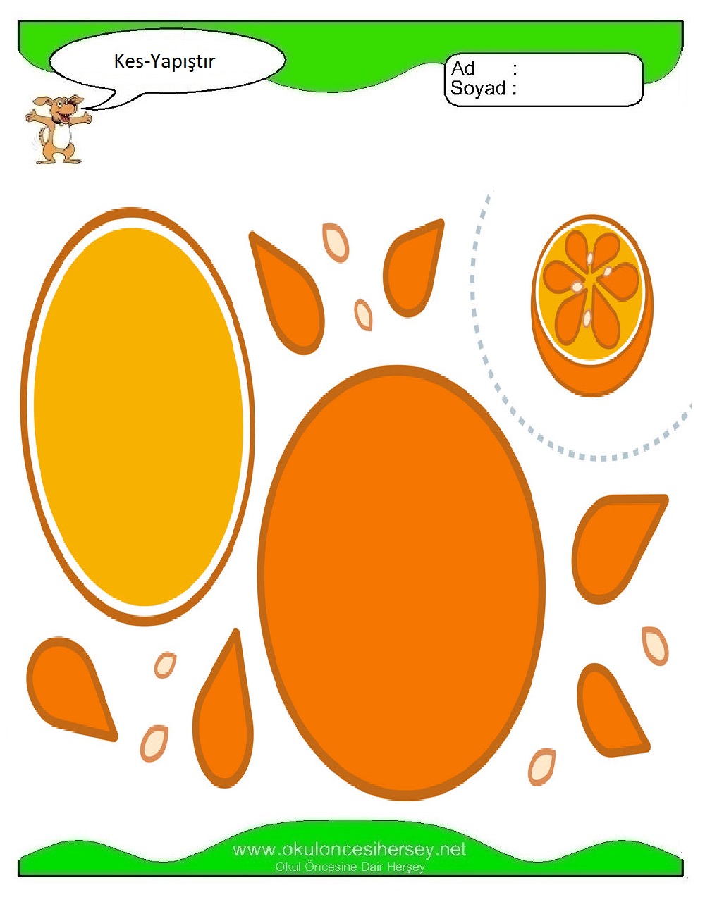 Kes Yapıştır Çalışmaları