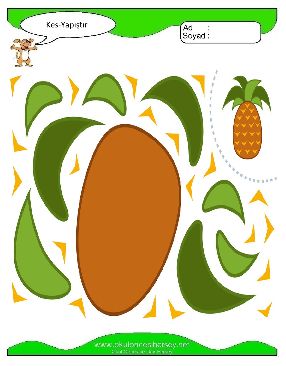 Kes Yapıştır Çalışmaları