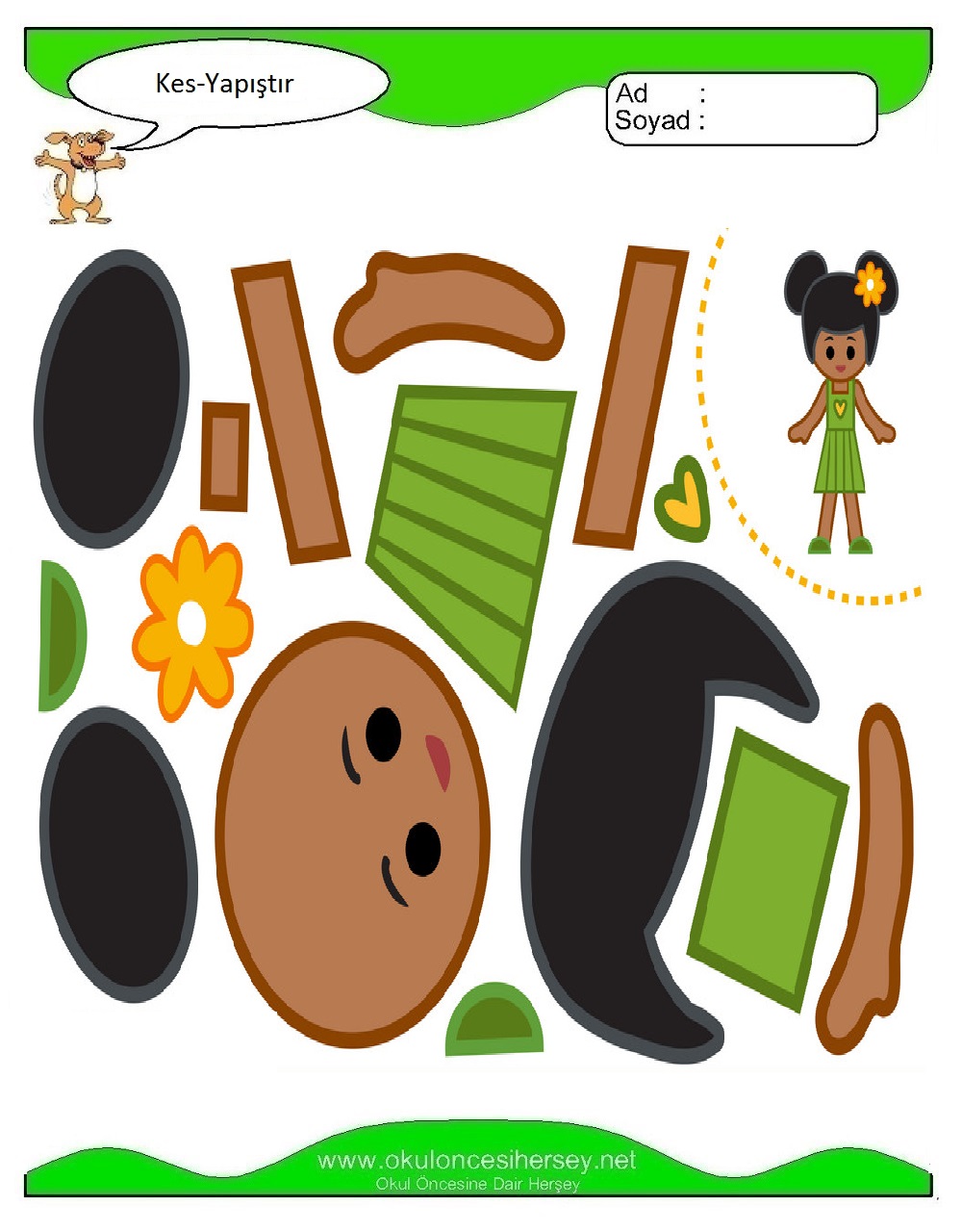 Kes Yapıştır Çalışmaları