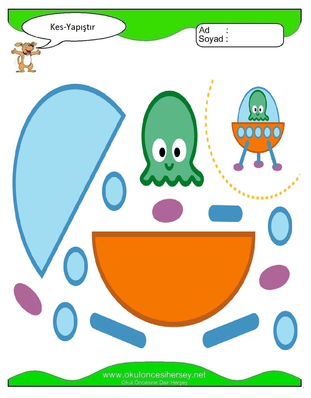 Kes Yapıştır Çalışmaları