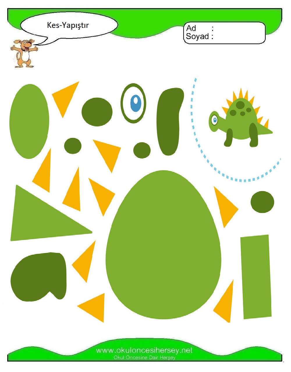 Kes Yapıştır Çalışmaları