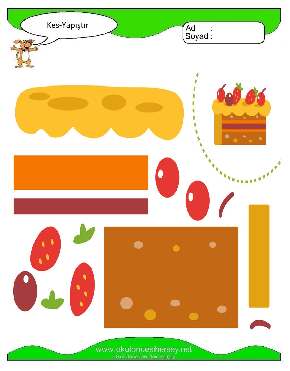 Kes Yapıştır Çalışmaları