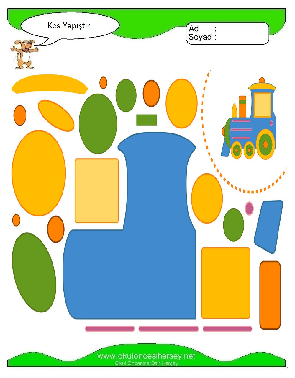 Kes Yapıştır Çalışmaları