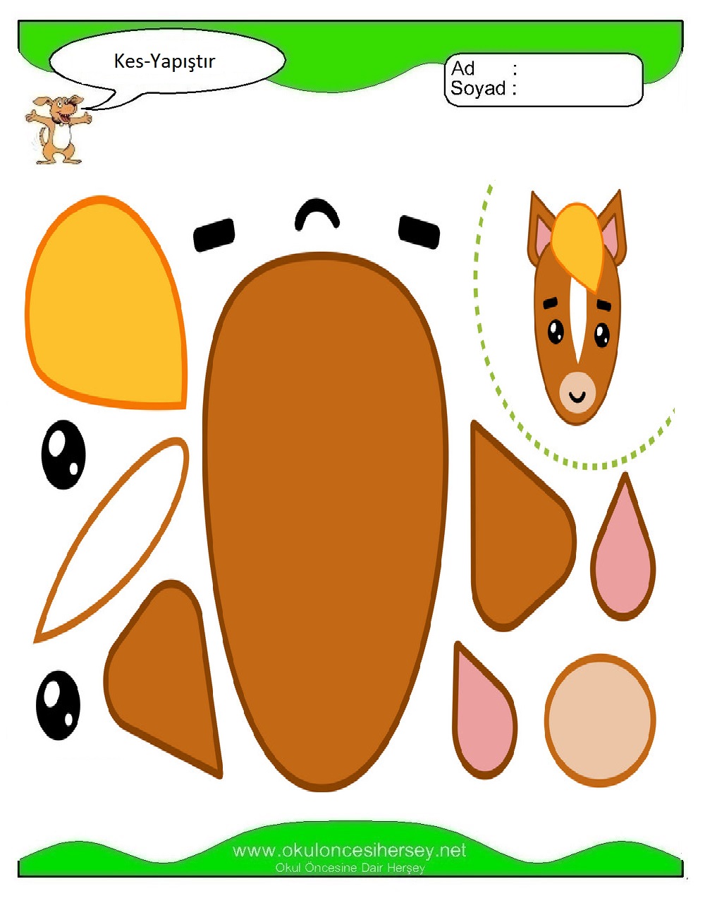 Kes Yapıştır Çalışmaları