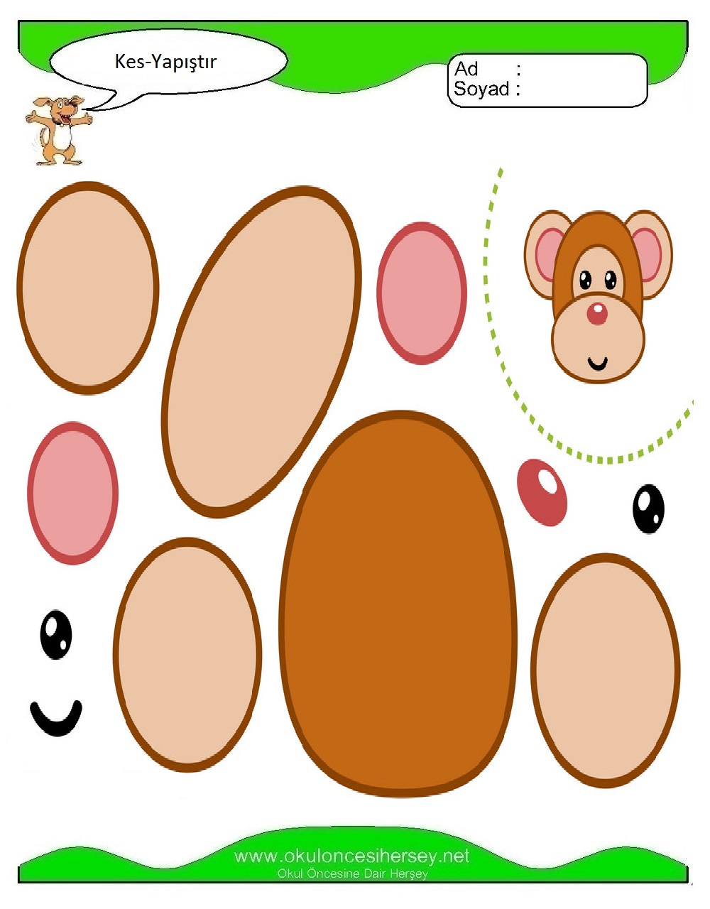 Kes Yapıştır Çalışmaları