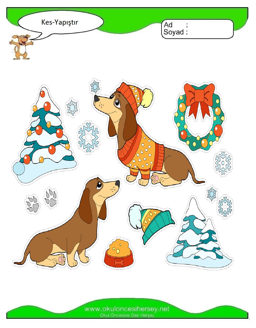 Kes Yapıştır Çalışmaları