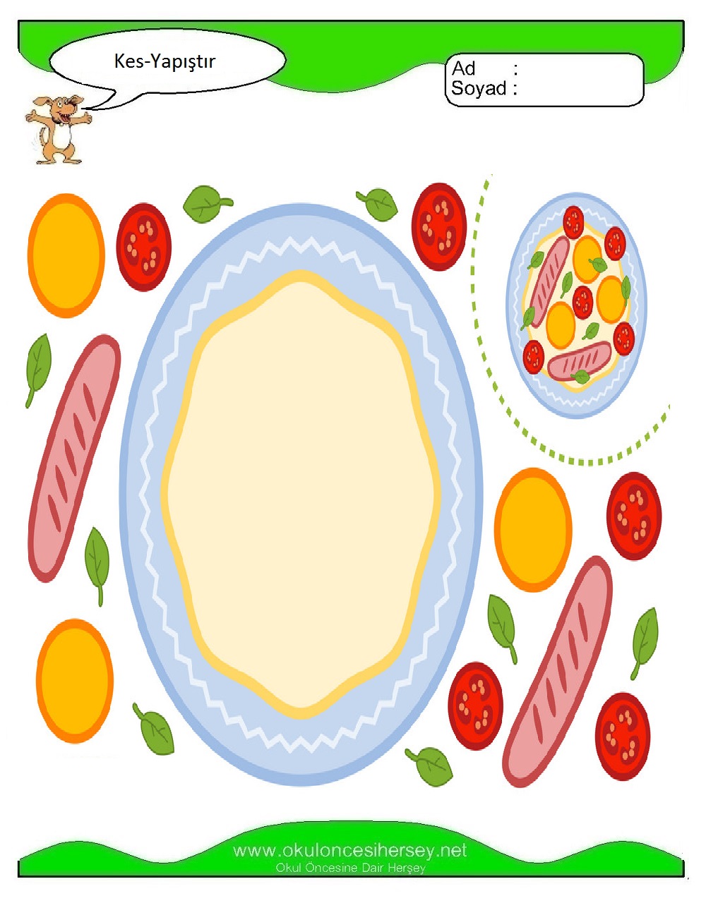 Kes Yapıştır Çalışmaları