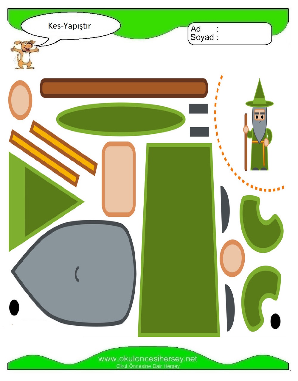 Kes Yapıştır Çalışmaları