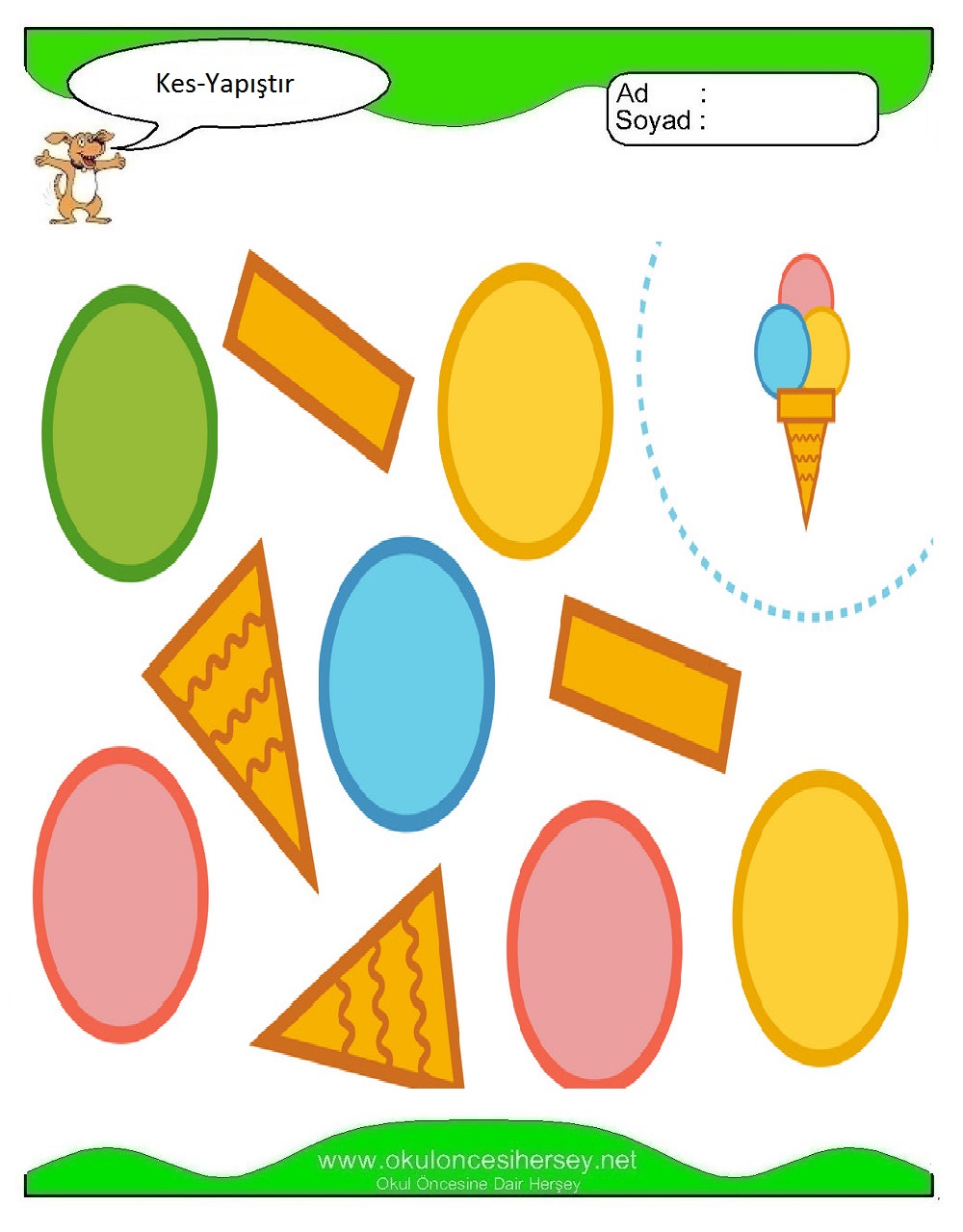 Kes Yapıştır Çalışmaları