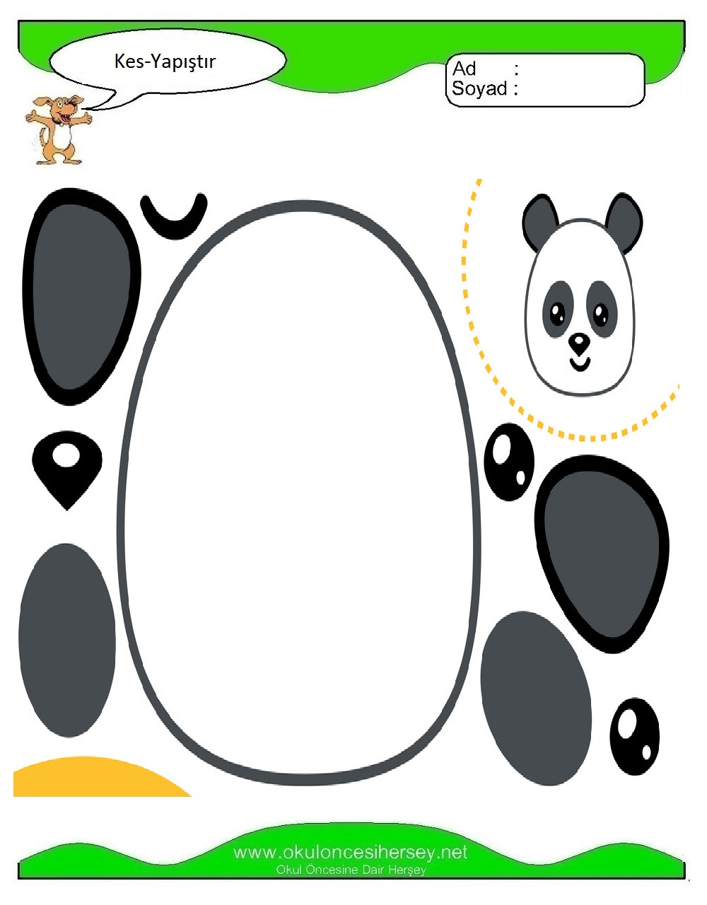 Kes Yapıştır Çalışmaları