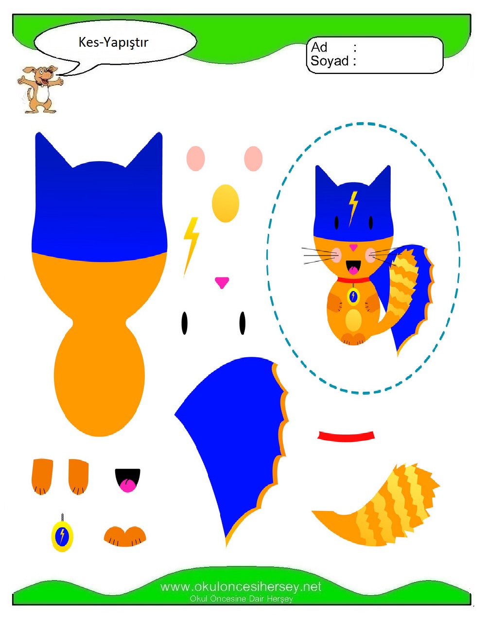 Kes Yapıştır Çalışmaları