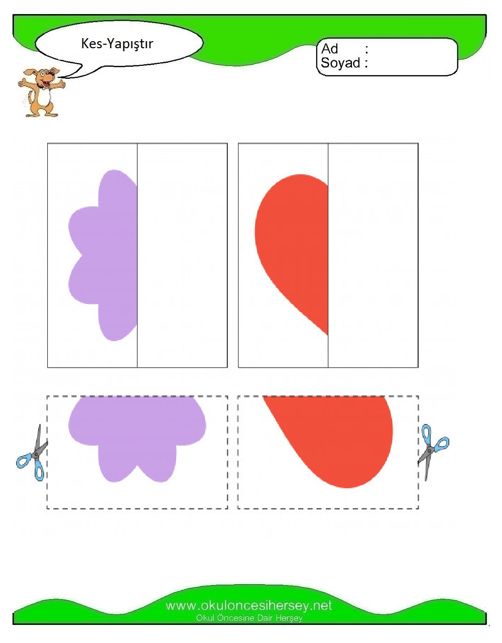 Kes Yapıştır Çalışmaları