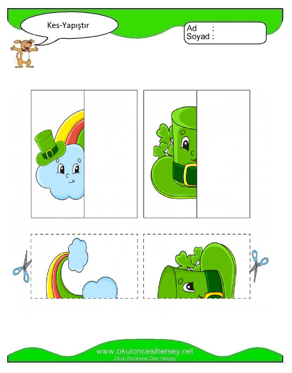 Kes Yapıştır Çalışmaları