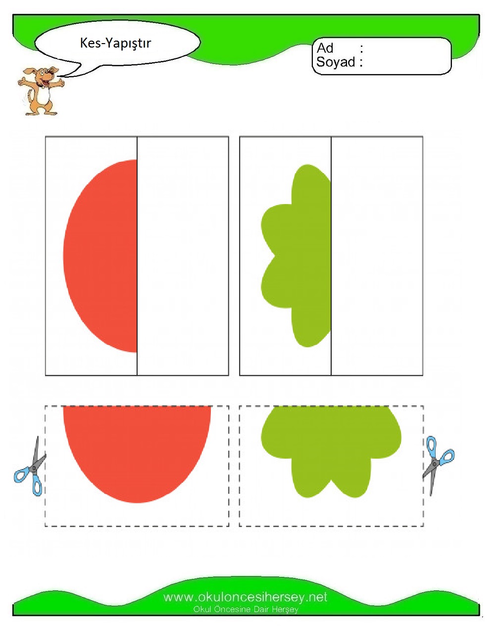 Kes Yapıştır Çalışmaları