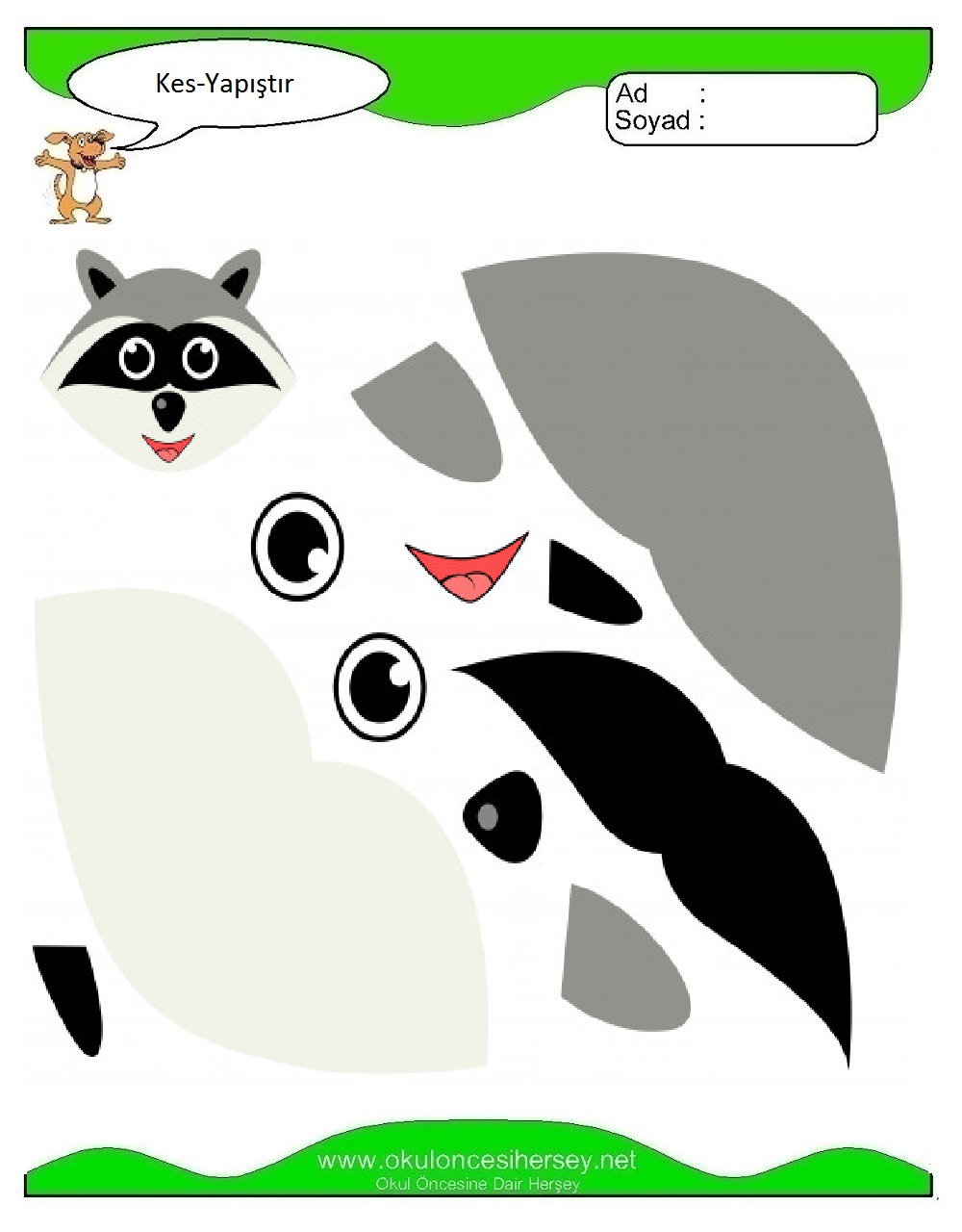 Kes Yapıştır Çalışmaları