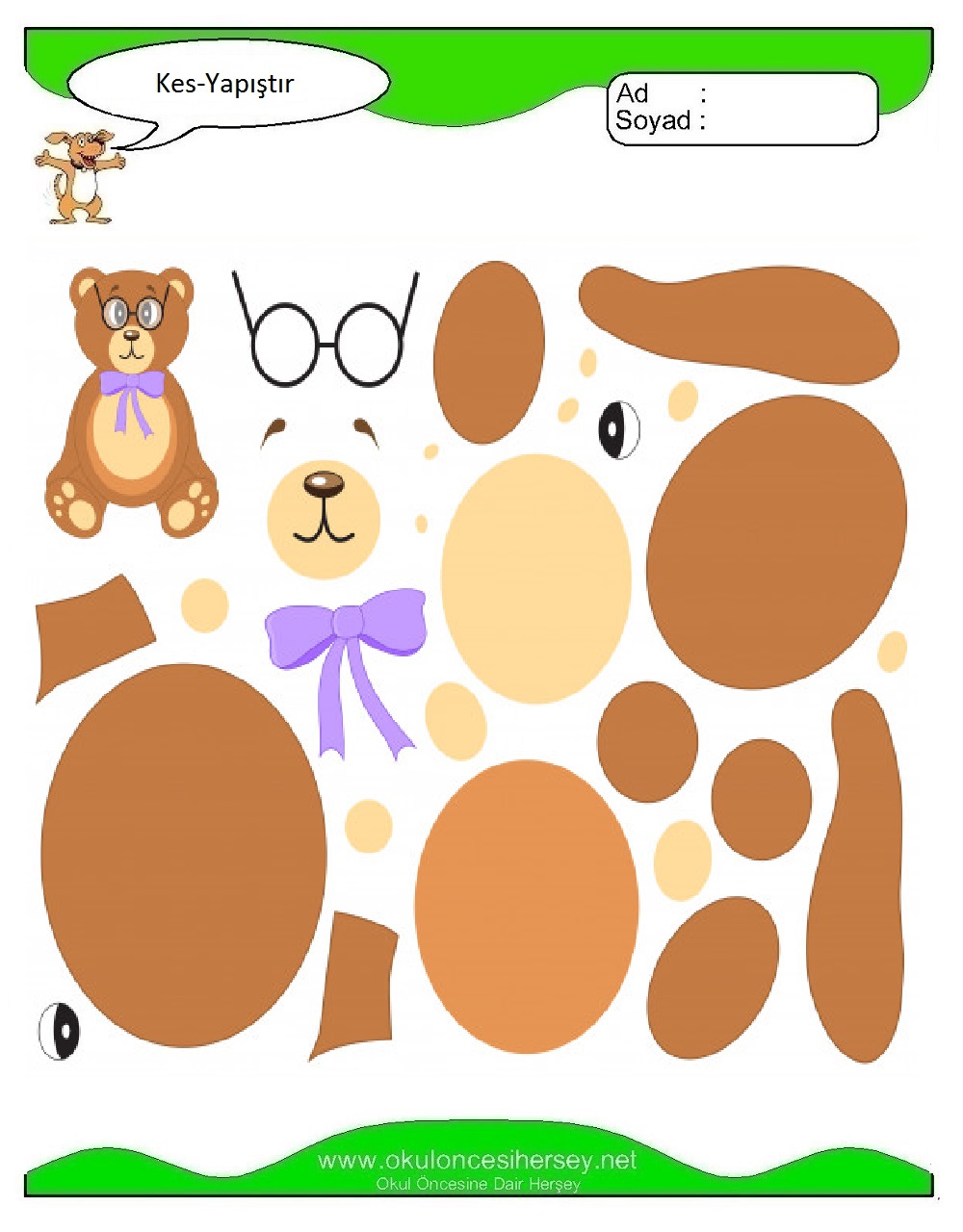 Kes Yapıştır Çalışmaları