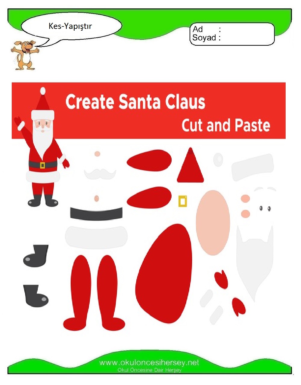 Kes Yapıştır Çalışmaları