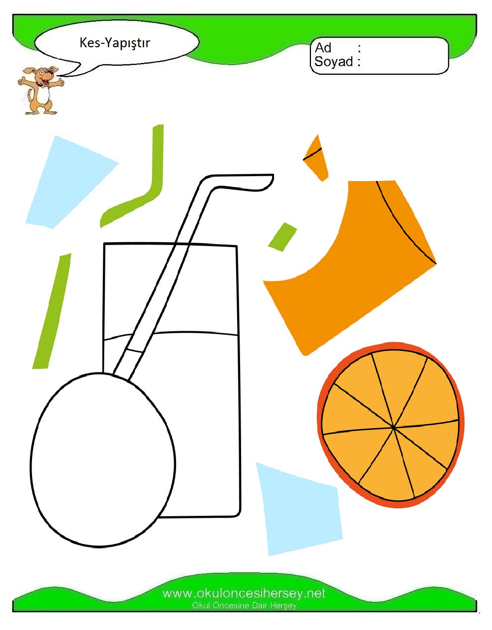 Kes Yapıştır Çalışmaları