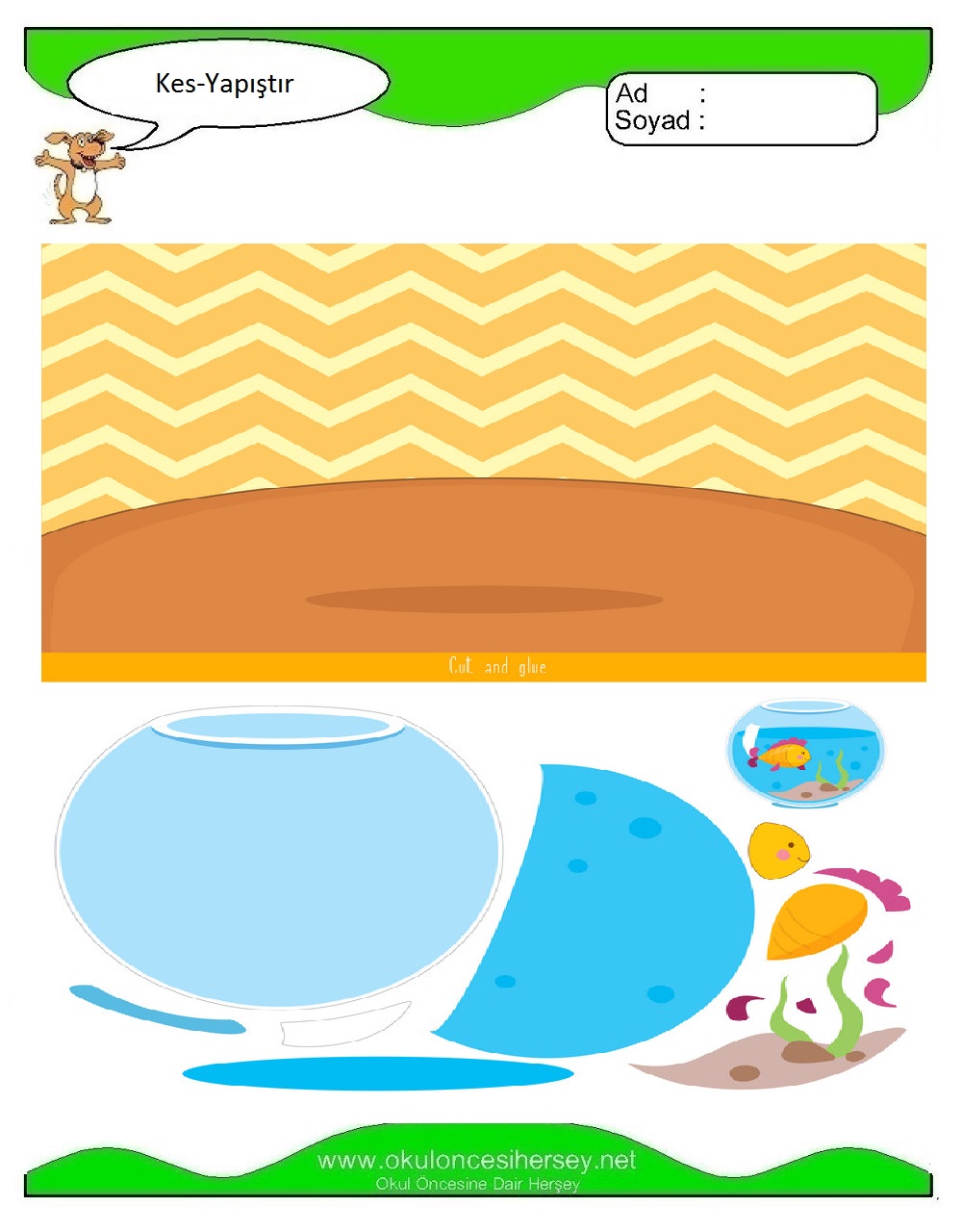 Kes Yapıştır Çalışmaları