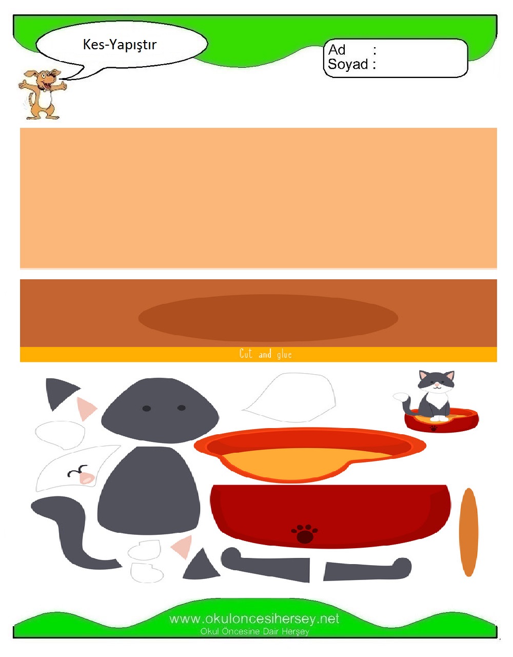 Kes Yapıştır Çalışmaları