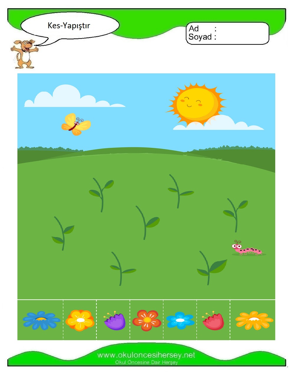 Kes Yapıştır Çalışmaları