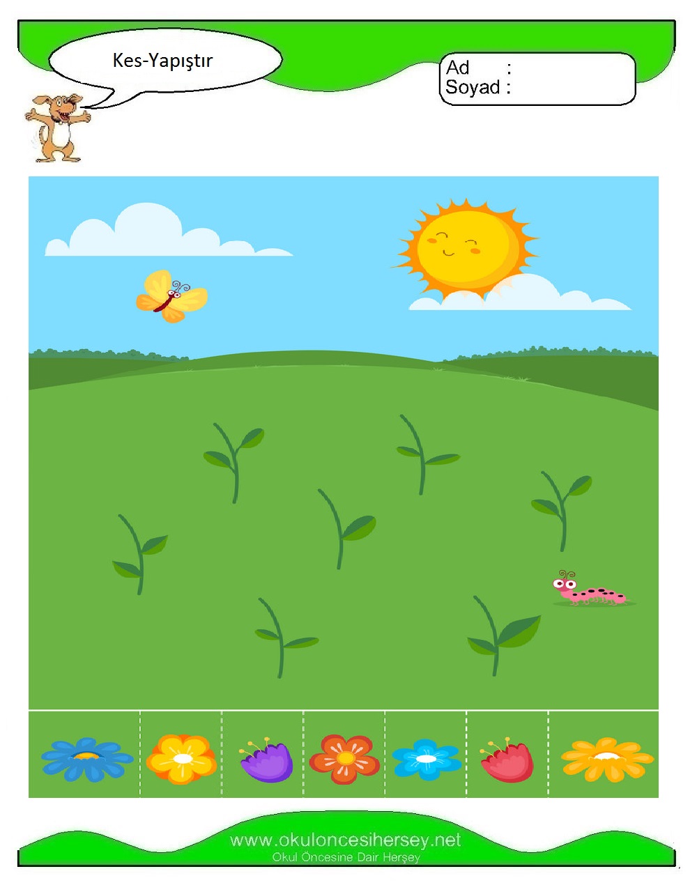 Kes Yapıştır Çalışmaları