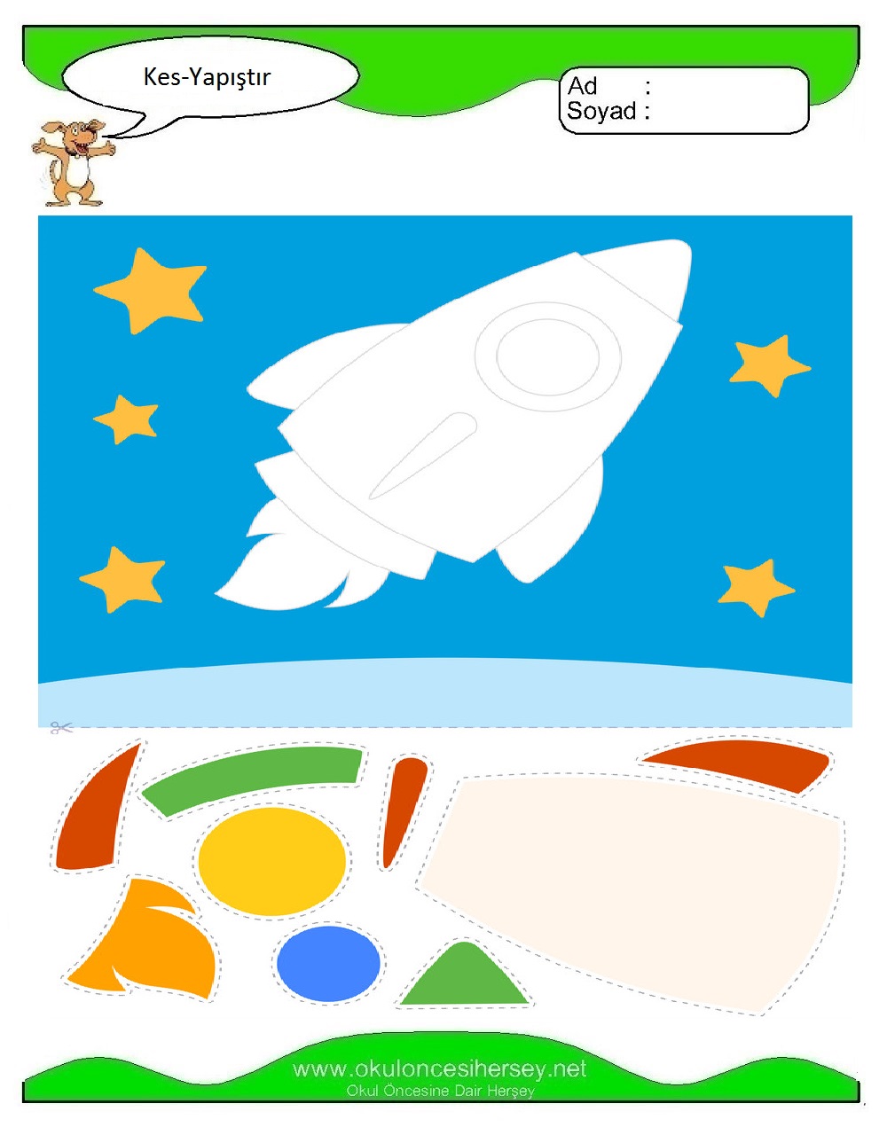 Kes Yapıştır Çalışmaları