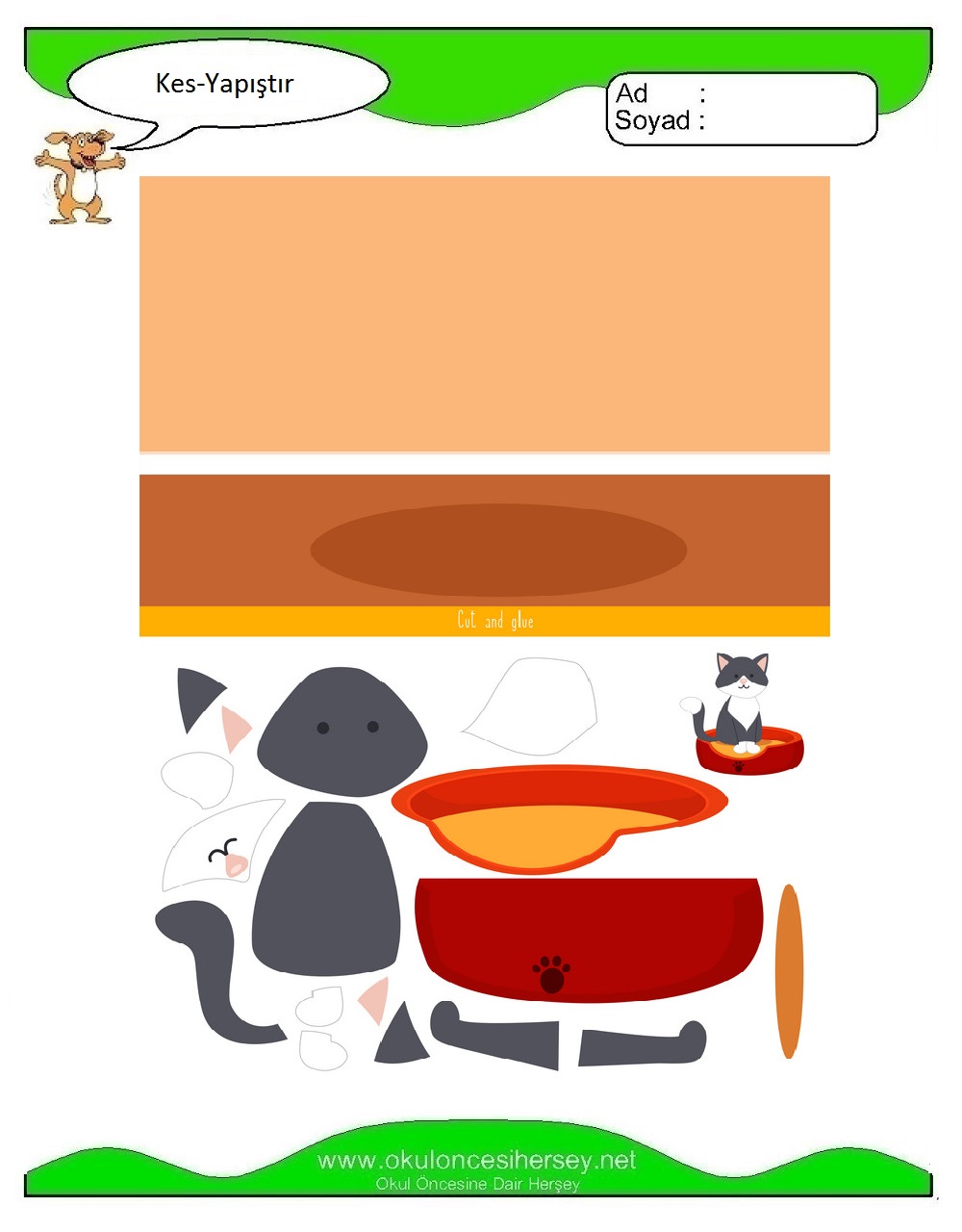 Kes Yapıştır Çalışmaları