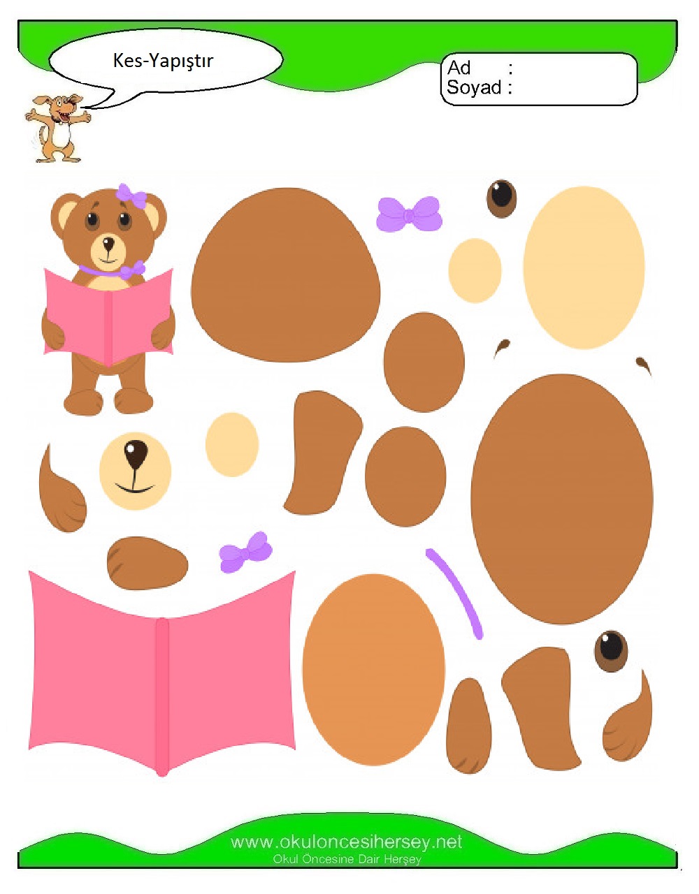 Kes Yapıştır Çalışmaları