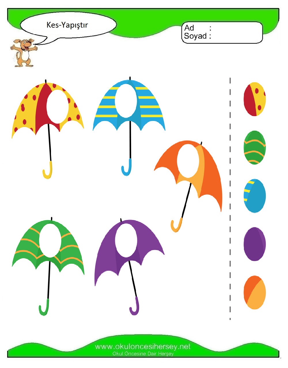 Kes Yapıştır Çalışmaları