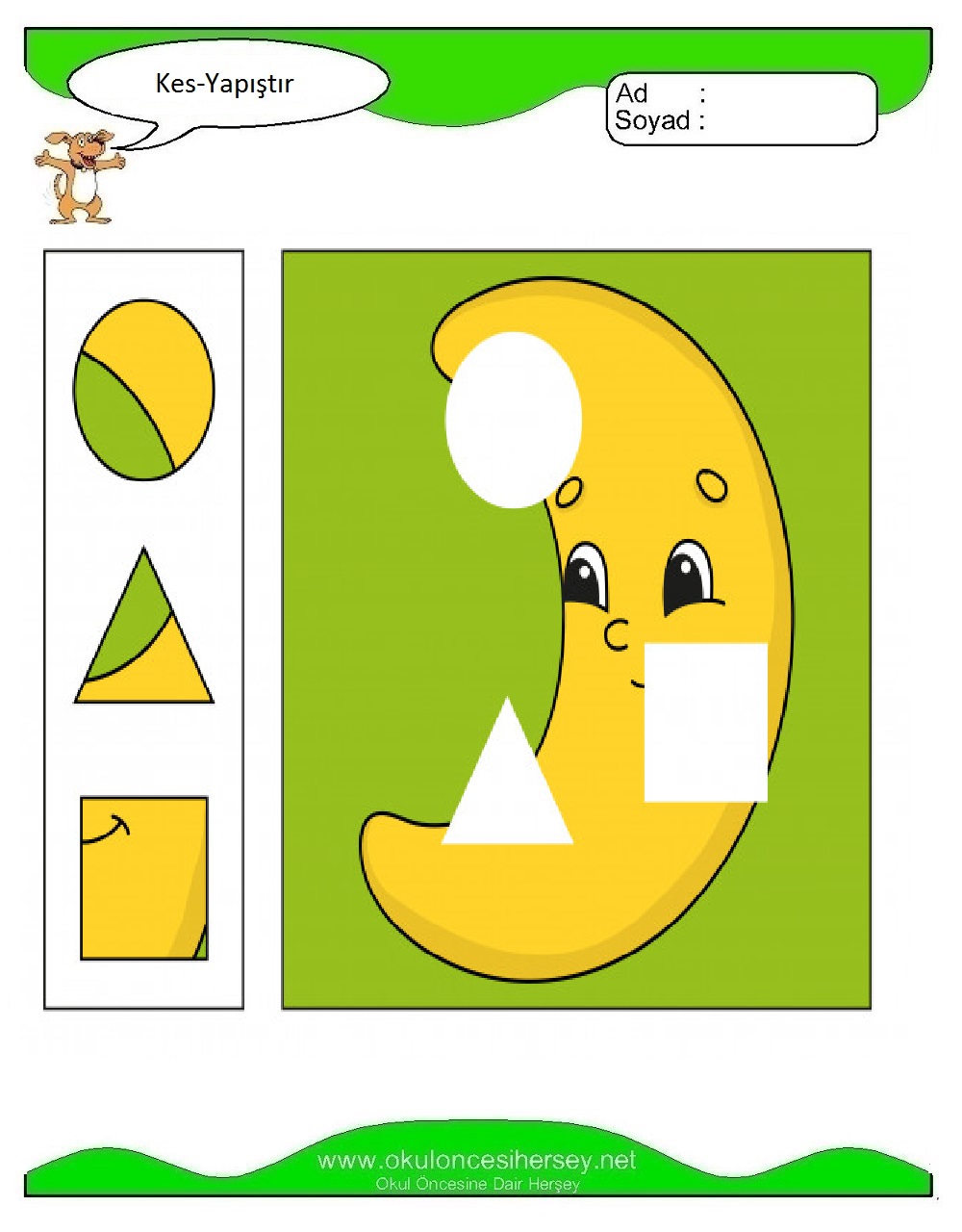 Kes Yapıştır Çalışmaları