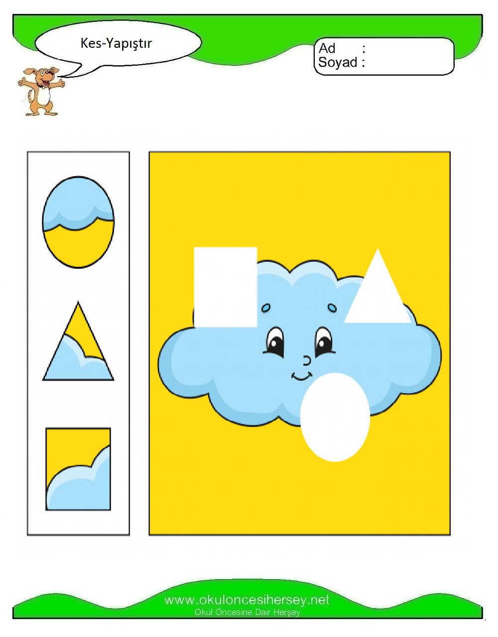 Kes Yapıştır Çalışmaları