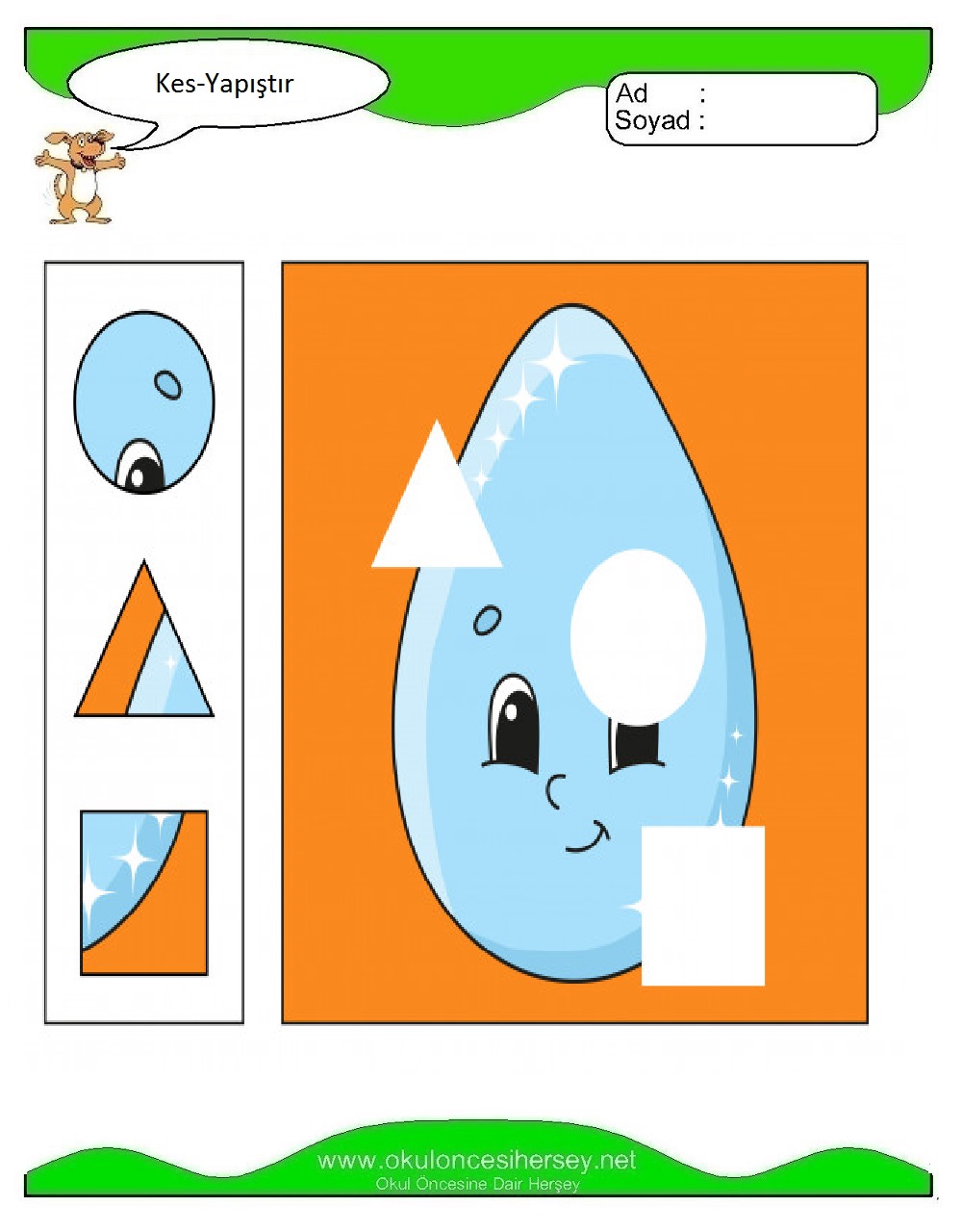 Kes Yapıştır Çalışmaları