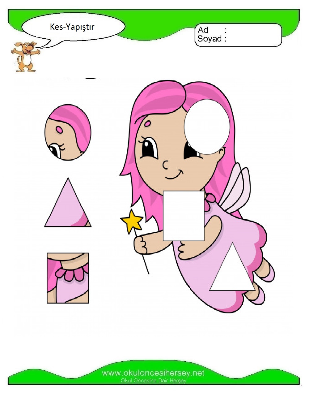 Kes Yapıştır Çalışmaları