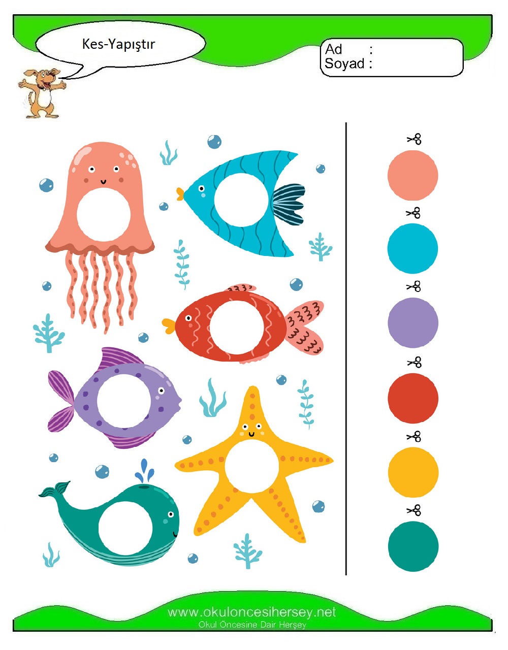 Kes Yapıştır Çalışmaları