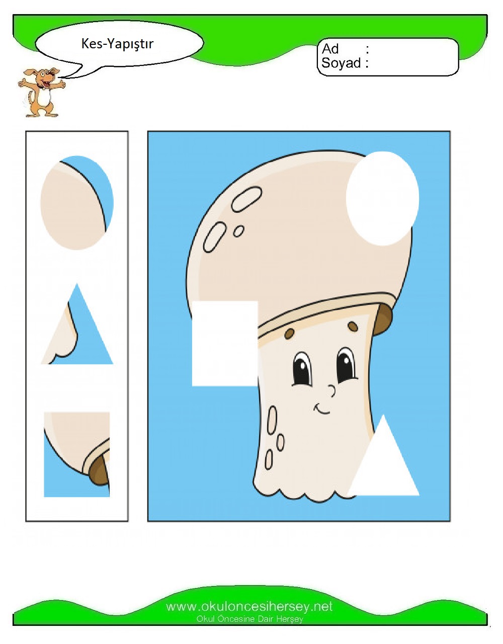 Kes Yapıştır Çalışmaları