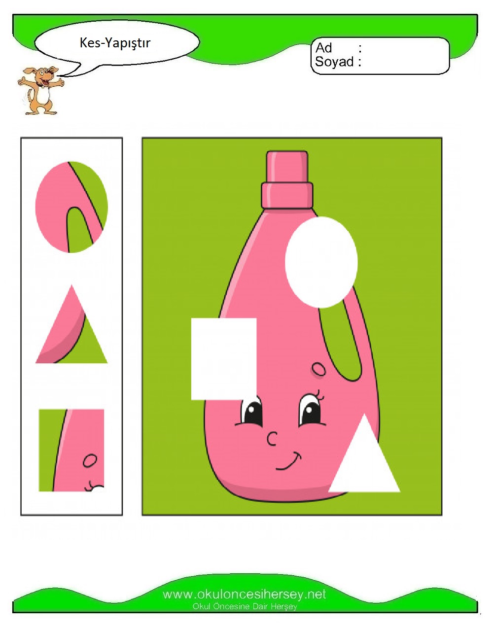 Kes Yapıştır Çalışmaları