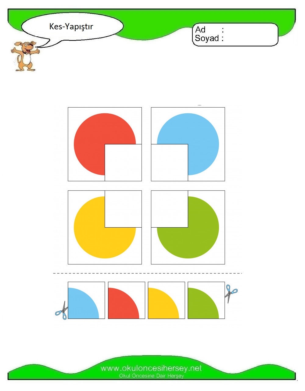 Kes Yapıştır Çalışmaları