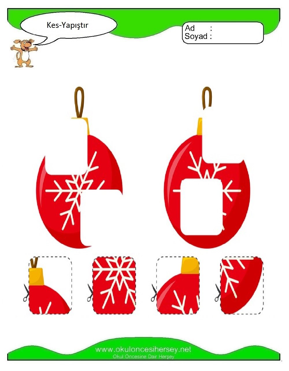 Kes Yapıştır Çalışmaları