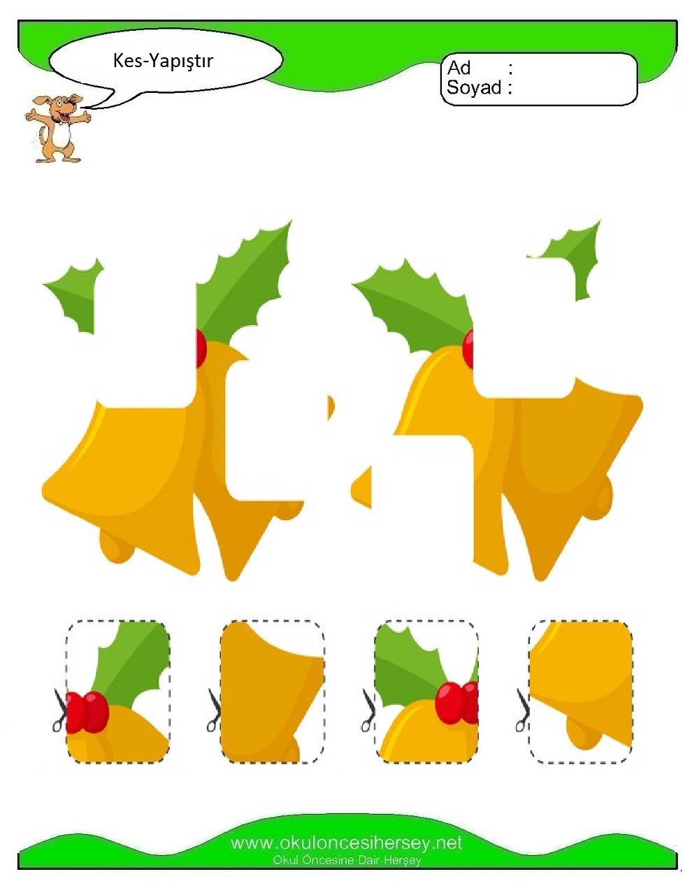 Kes Yapıştır Çalışmaları