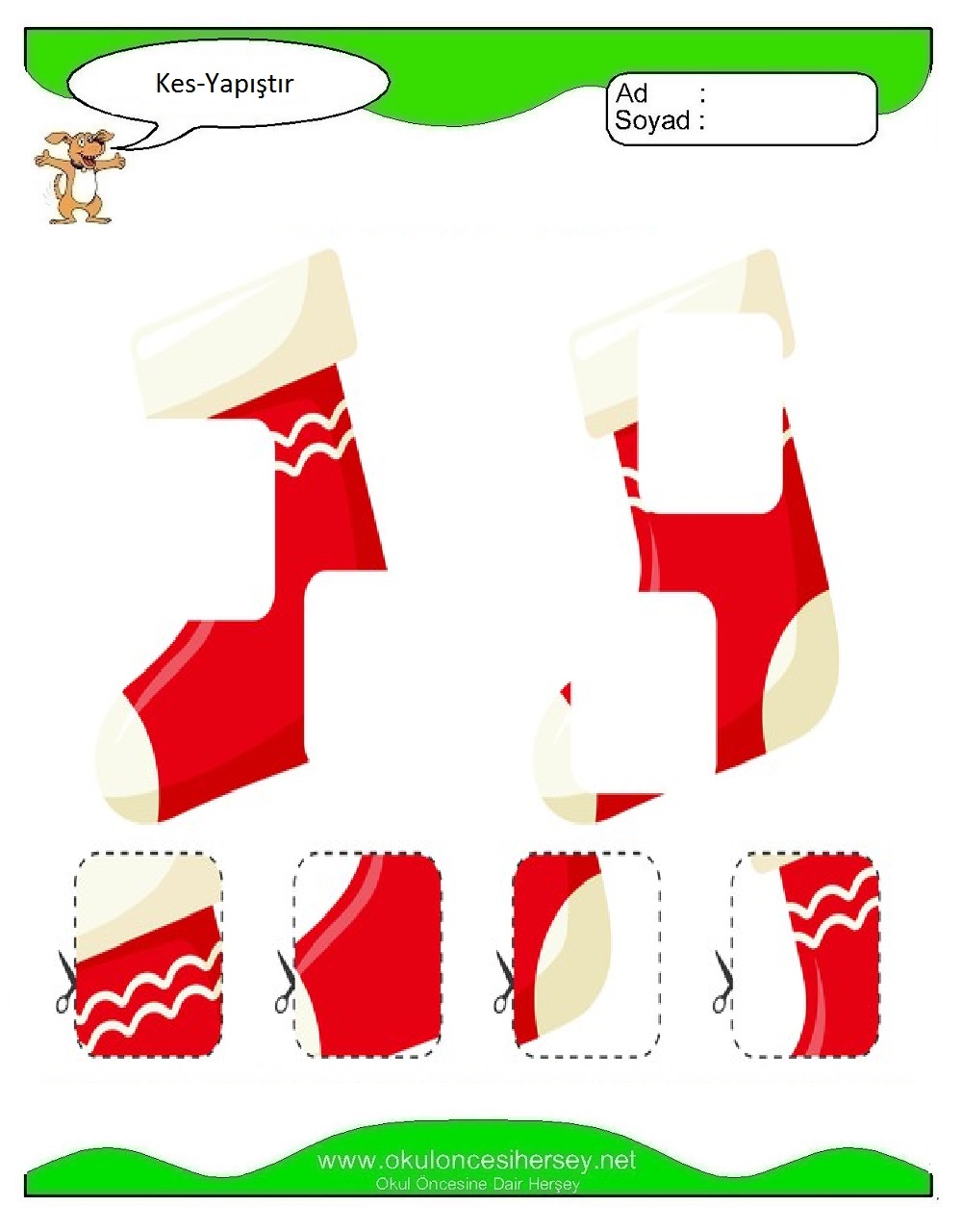 Kes Yapıştır Çalışmaları