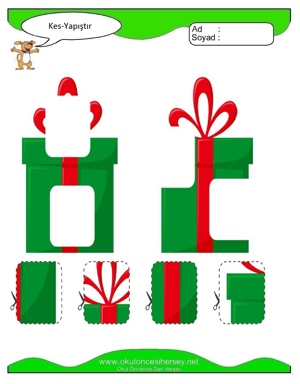 Kes Yapıştır Çalışmaları