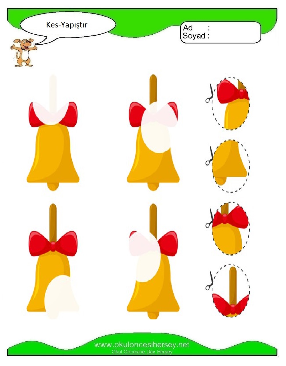 Kes Yapıştır Çalışmaları