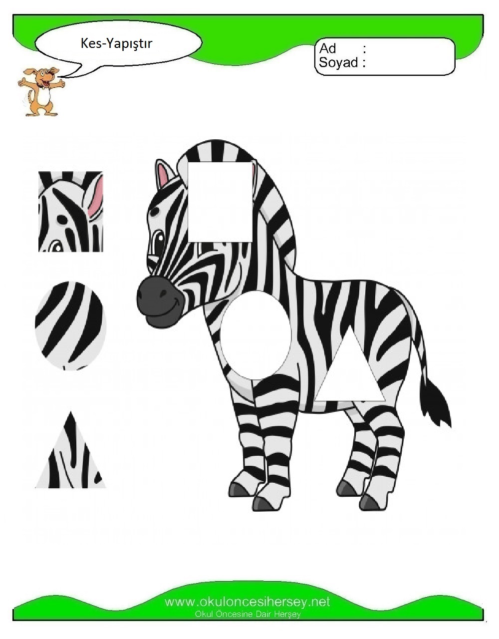 Kes Yapıştır Çalışmaları