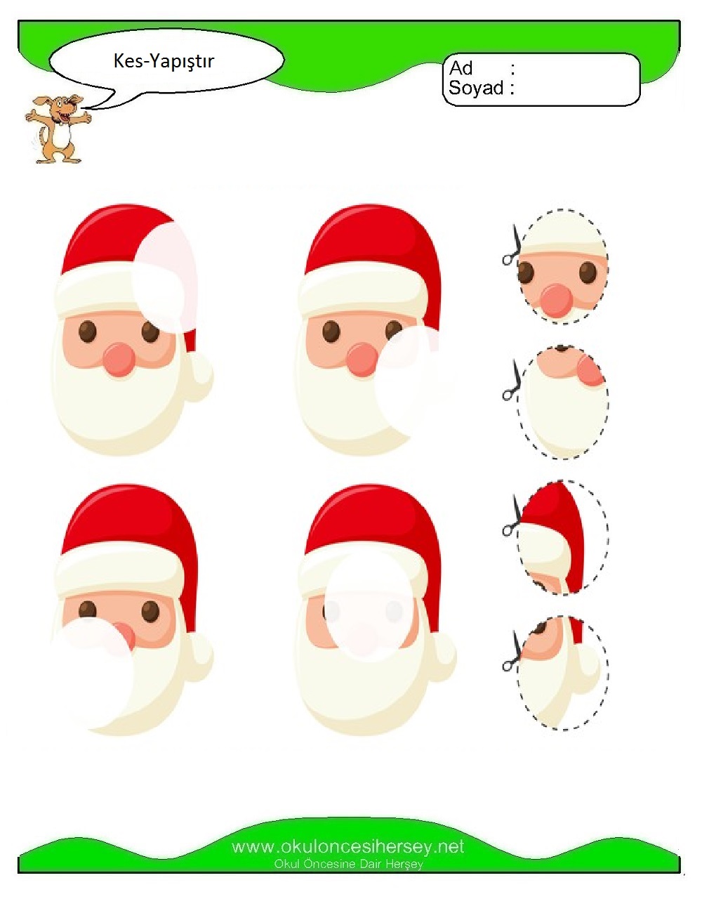 Kes Yapıştır Çalışmaları