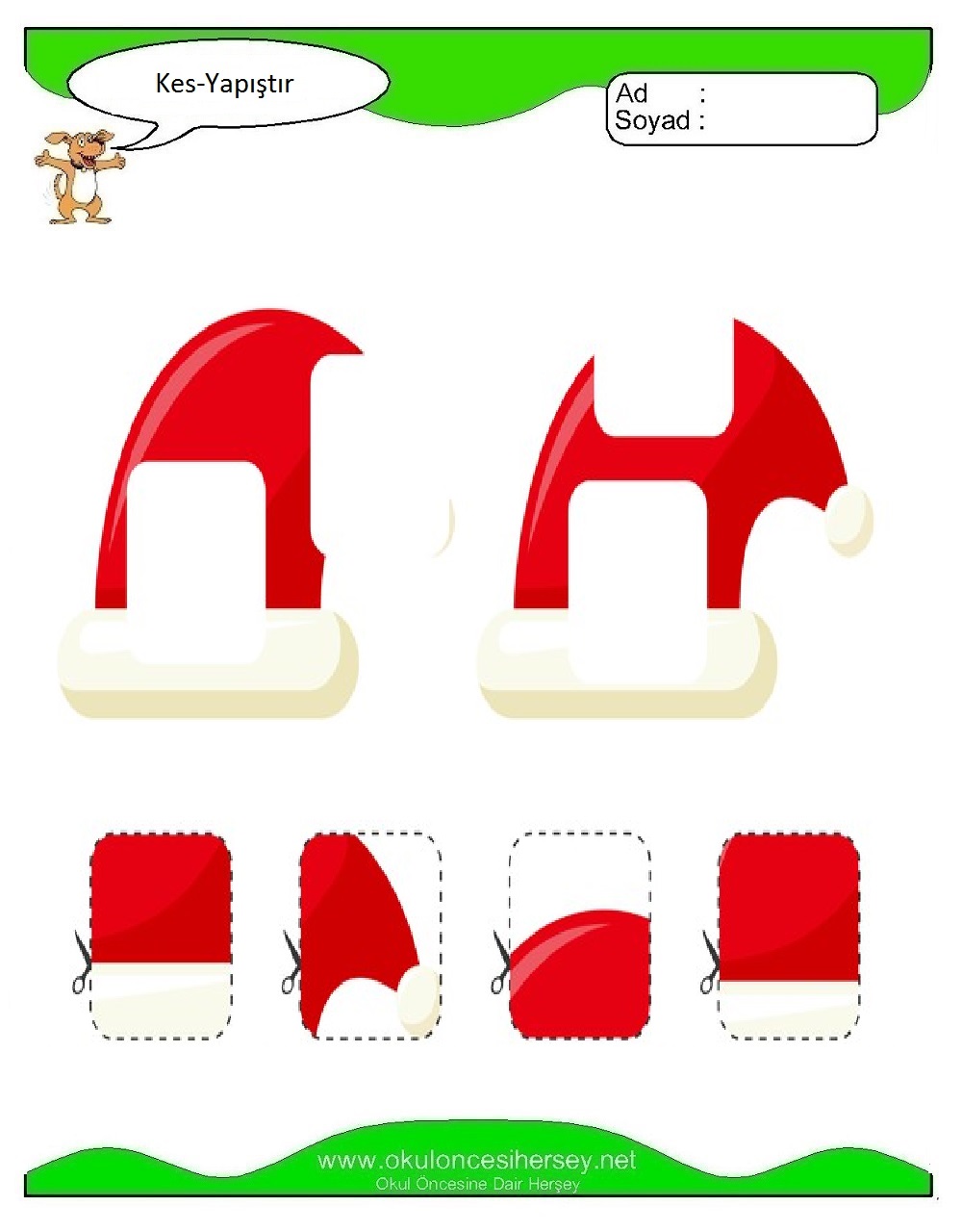 Kes Yapıştır Çalışmaları