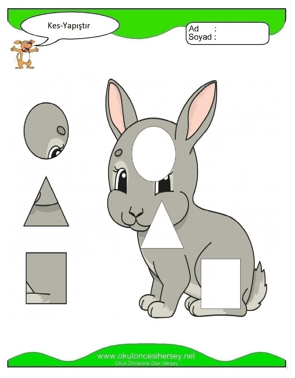 Kes Yapıştır Çalışmaları